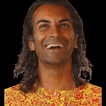 Indy Sekhon laughing